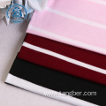 Striped jersey knit rayon spandex fabric